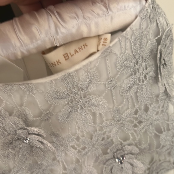 blink blank white dress for girl age 5-6 - Picture 4 of 4